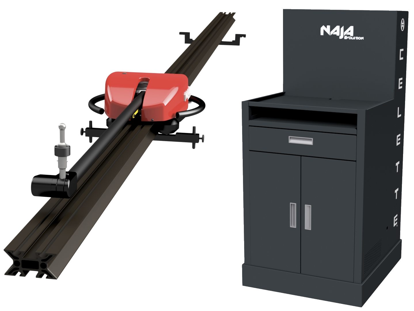 NAJA-3D mit Schrank